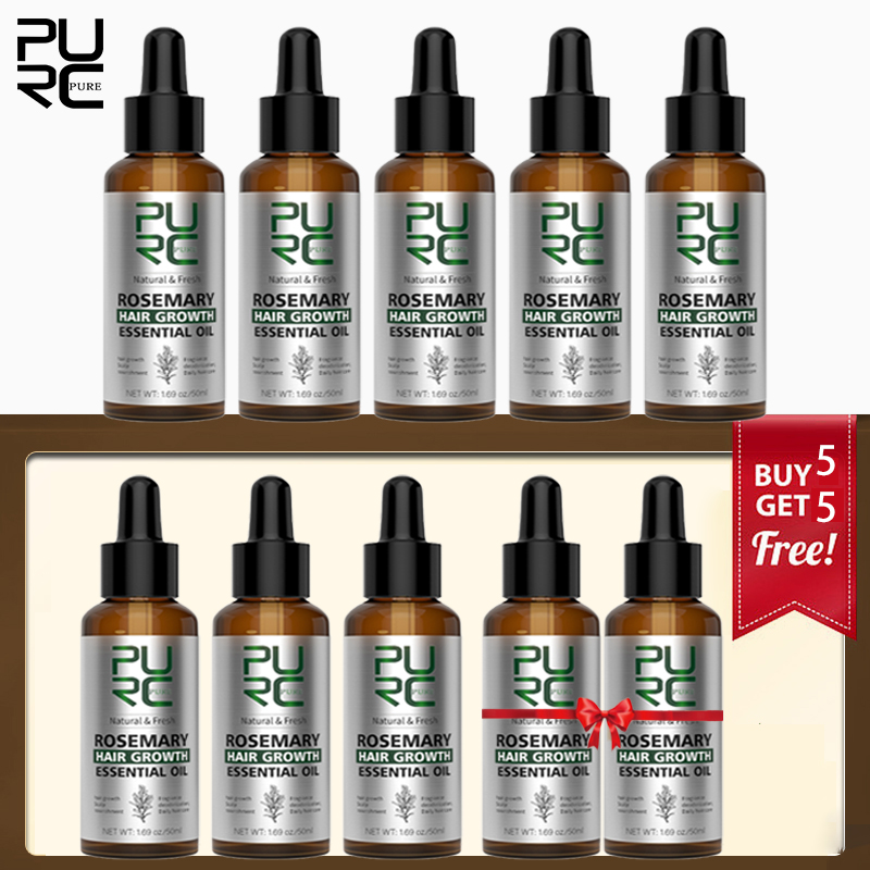 Beard Oil Growth - PURC ローズマリーオイル 育毛セット 薄毛対策 早速成長促進 濃密オイルキット