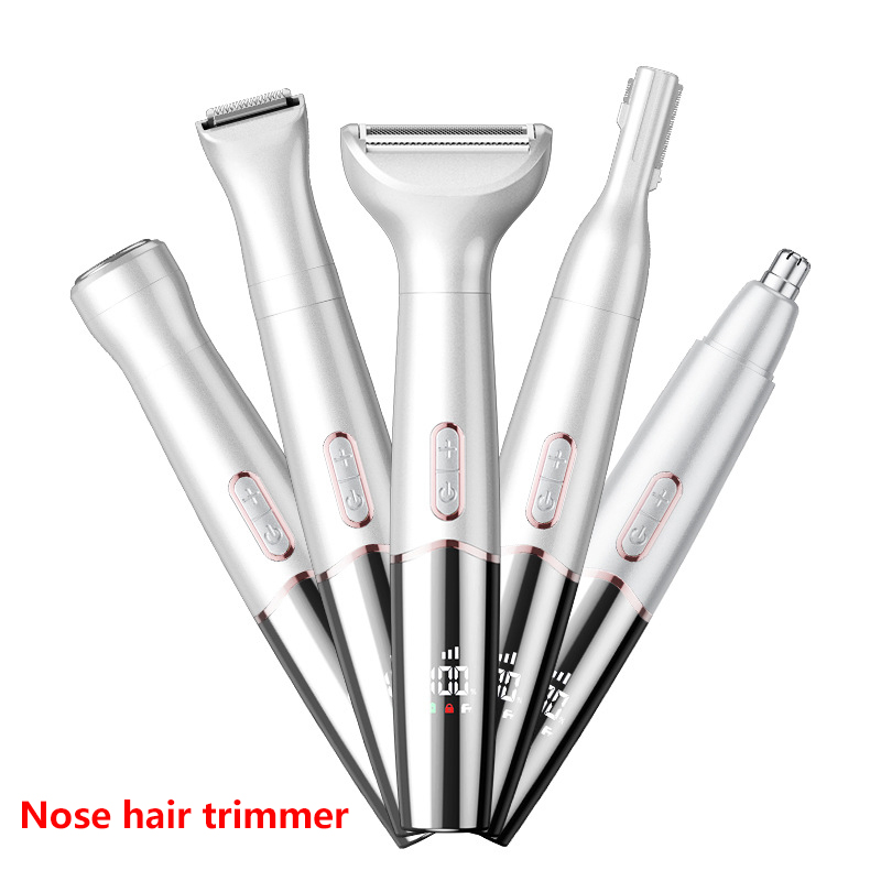 Men'S Grooming Electric Trimmer - オリジナルオールインワン充電式鼻耳毛トリマー男性用グルーミングキット電気眉毛ひげトリマー鼻と耳トリマー