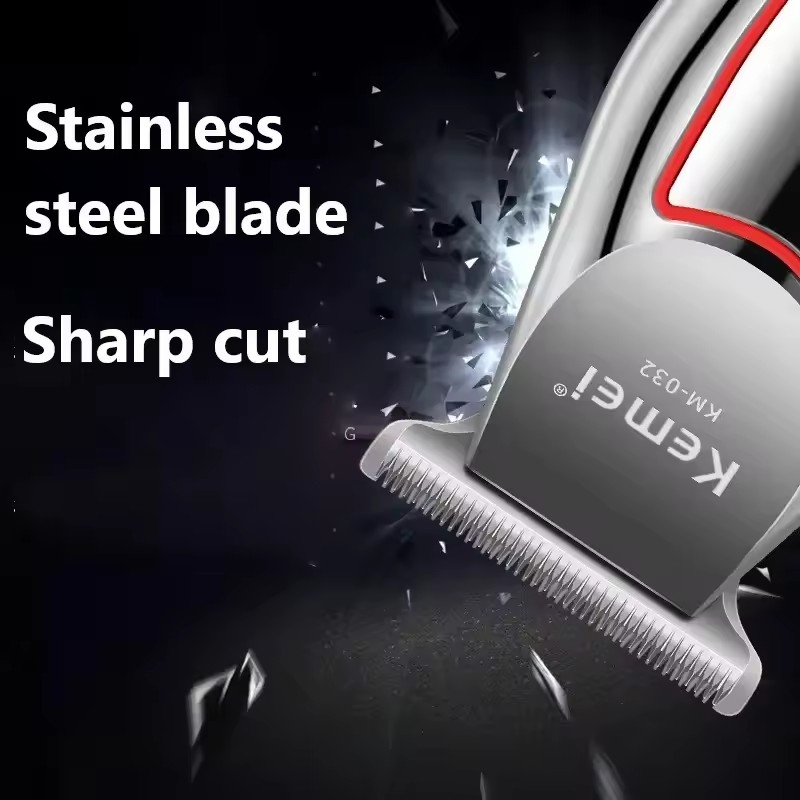 Kemei プロフェッショナルヘアトリマー電気ひげトリマー男 - Men'S Grooming Electric Trimmer のレビューと価格