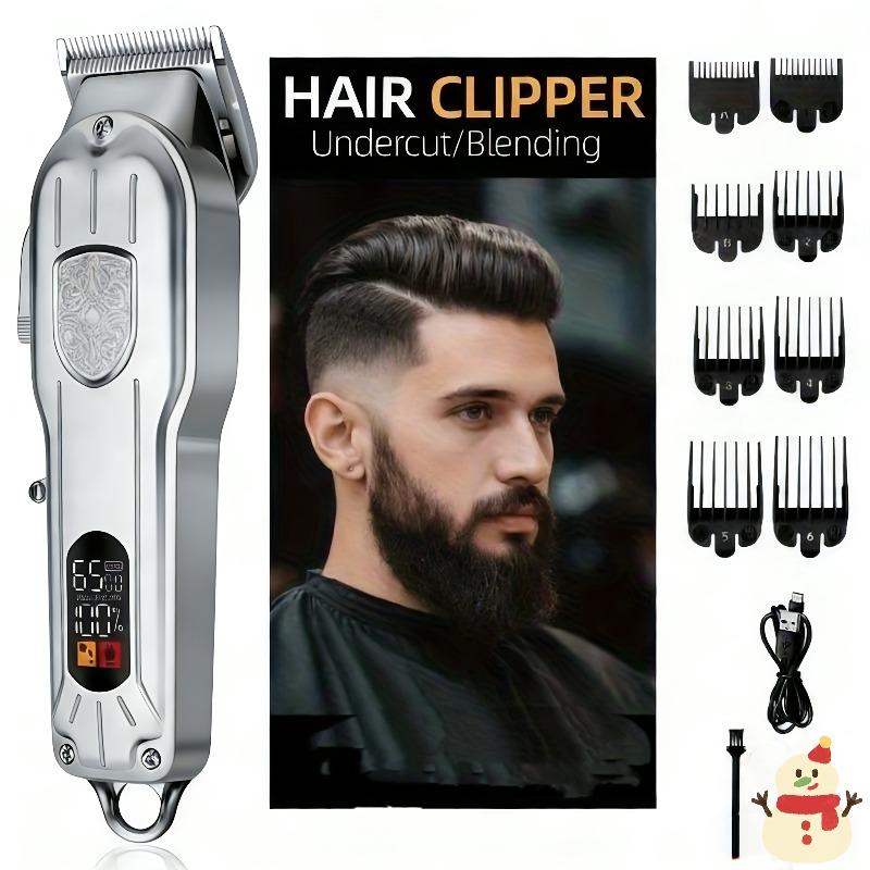 USB充電式ヘアクリッパーセット — コードレス、多機能トリ - Men'S Grooming Electric Trimmer のレビューと価格