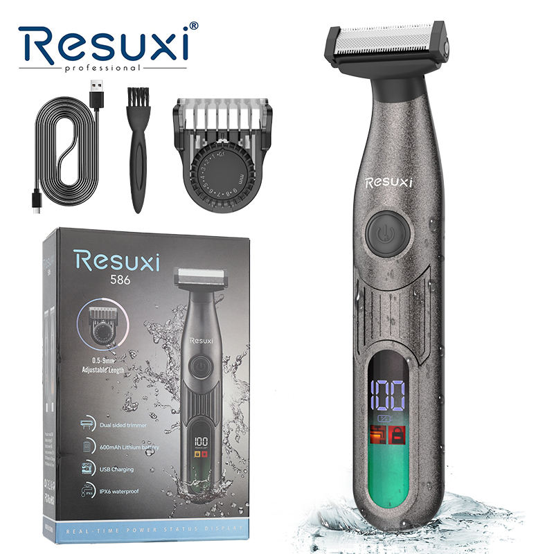 Resuxi 586 プレミアムメンズグルーミングシェーバー - Men'S Grooming Electric Trimmer のレビューと価格