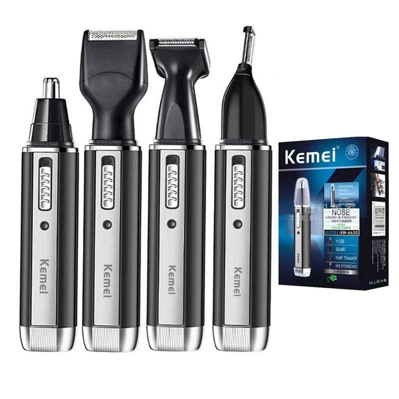 Kemei 充電式電気オールインワンヘアトリマー男性用グルー - Men'S Grooming Electric Trimmer のレビューと価格