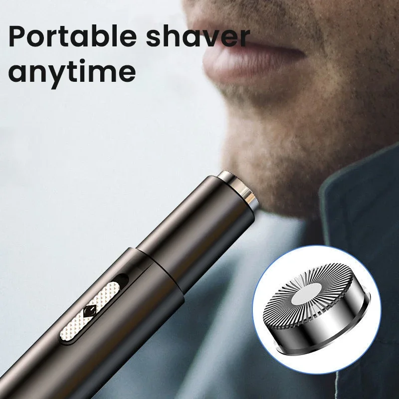 売れ筋電動鼻毛トリマーメンズ鼻毛耳毛除去器自動洗浄可能なヘア - Men'S Groom のレビューと価格