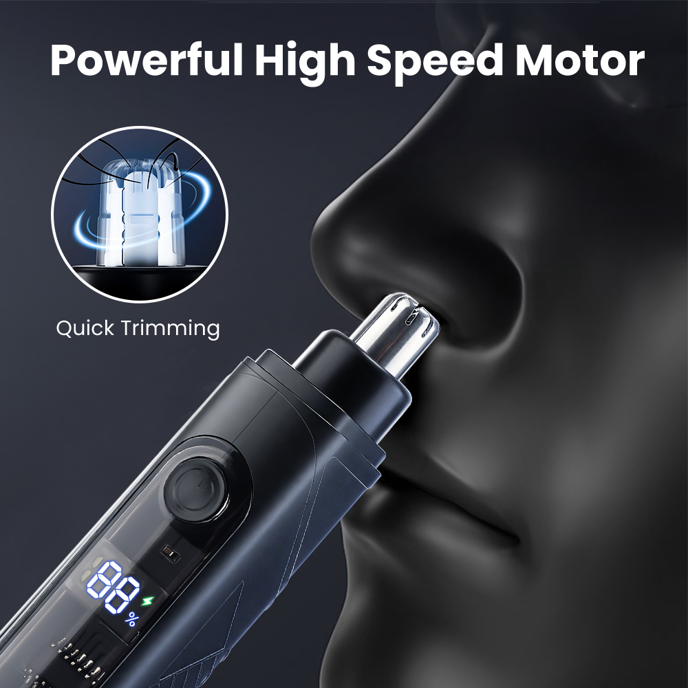 男性用鼻毛トリマー 無痛電動耳鼻トリマー USB-C充電式コ - Mens Grooming Kit Uk のレビューと価格