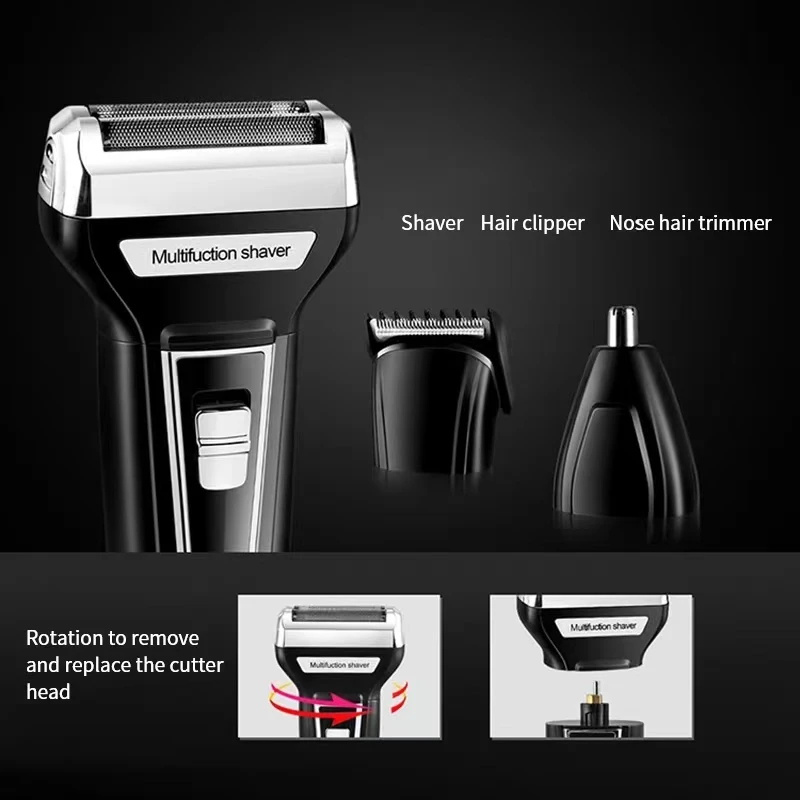 Kemei 多機能防水 3 で 1 グルーミングキットカッタ - Mens Grooming Box のレビューと価格