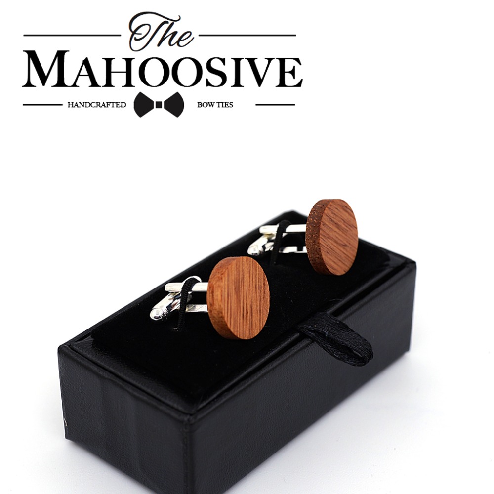 Mahoosive-木製のユニセックスカフリンクス,ウェディ - Mens Grooming Box のレビューと価格