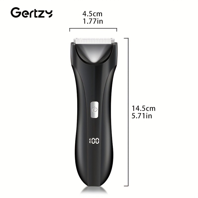 メンズ電動ボディトリマー＆シェーバー、USB充電式2-in- - Men Grooming Full Body のレビューと価格