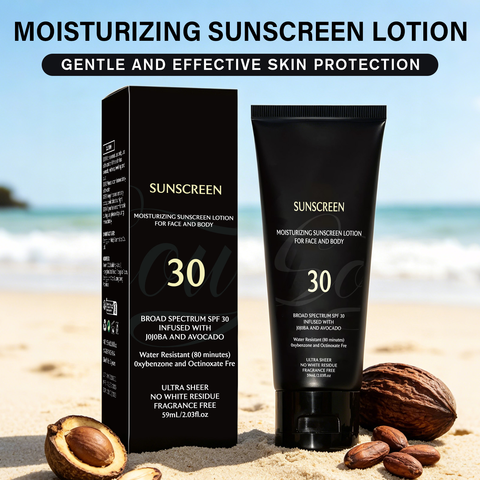 UVカット広域スペクトル日焼け止めローション　アンチエイジン - Face Moisturizer Spf のレビューと価格