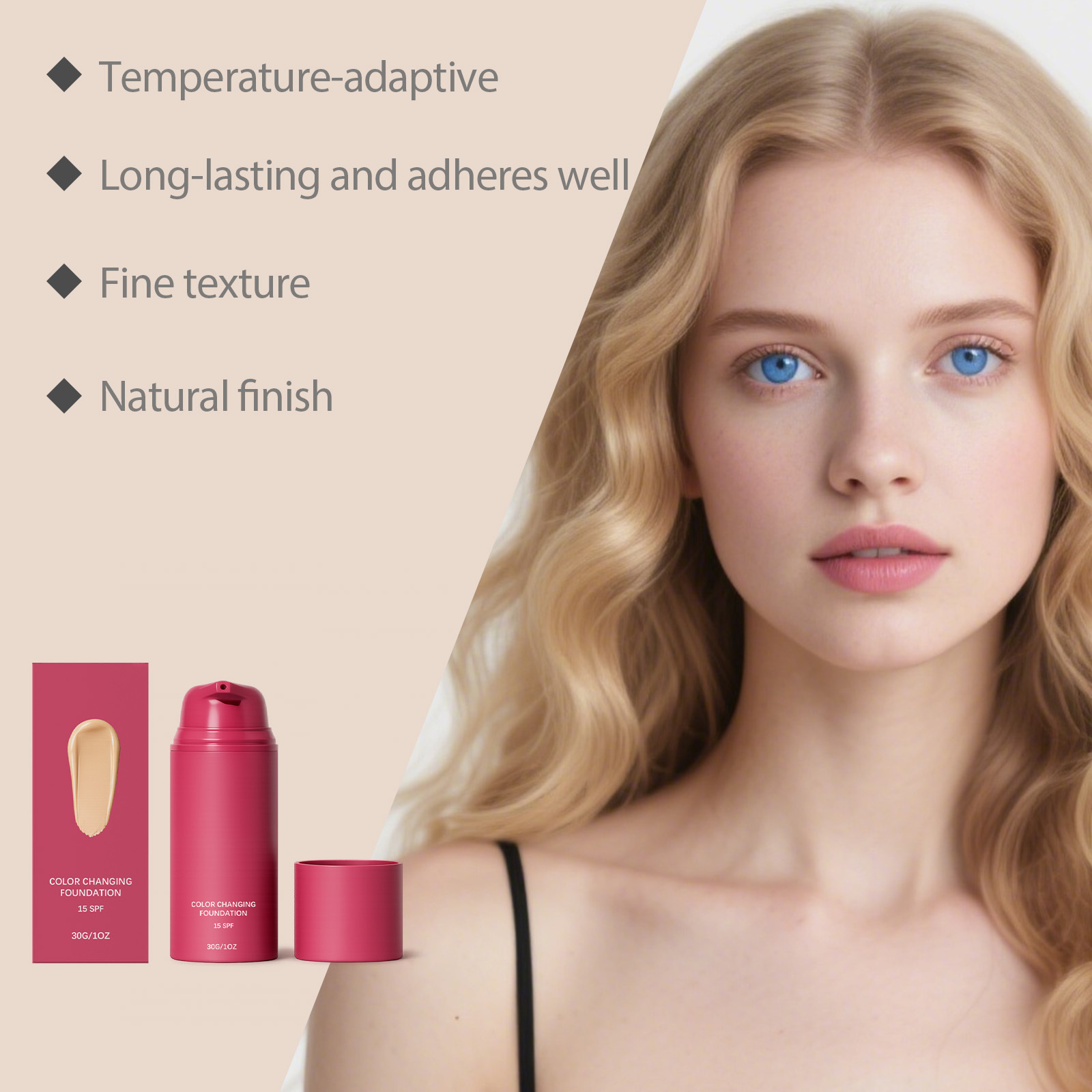 リキッドファンデーション SPF 15 カラーチェンジコンシ - Face Moisturizer Spf のレビューと価格