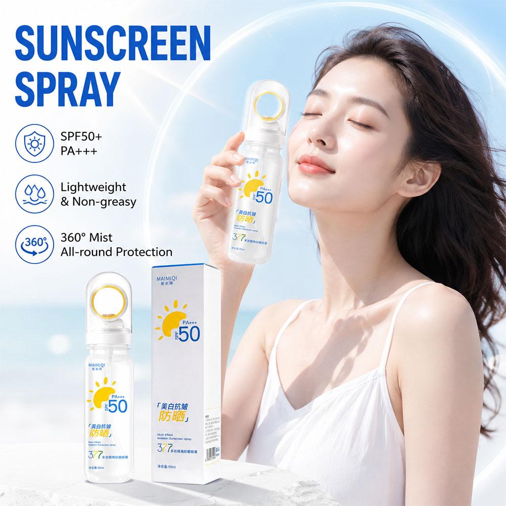 1/2/3 個夏用 SPF 50+ 日焼け止めスプレー軽量マ - Face Moisturizer Spf のレビューと価格