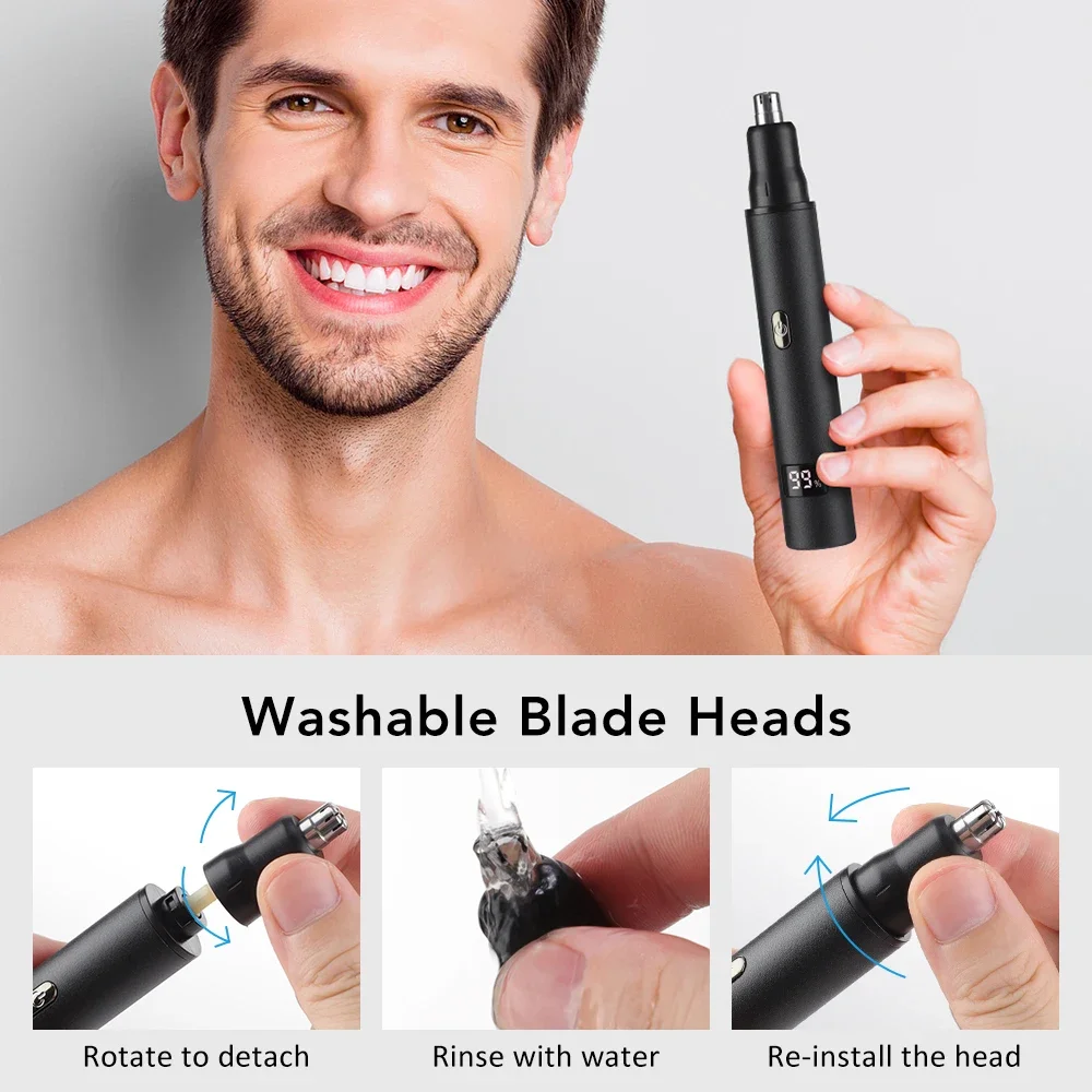 男性用鼻毛トリマー 3 in 1 グルーミングキット、ステン - Mens Grooming Box のレビューと価格