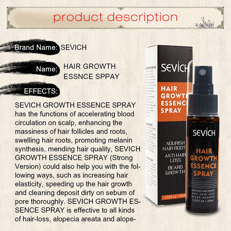 Sevich-髪の成長のためのオイルエッセンス,育毛の治療, - Beard Oil Growth のレビューと価格