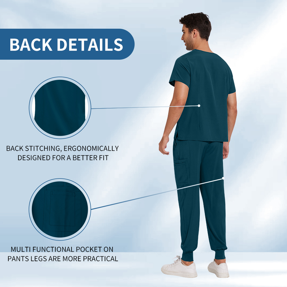 ニアヒン病院医師用作業服ペットグルーミング作業服医療用男性ス - Men'S Groom のレビューと価格