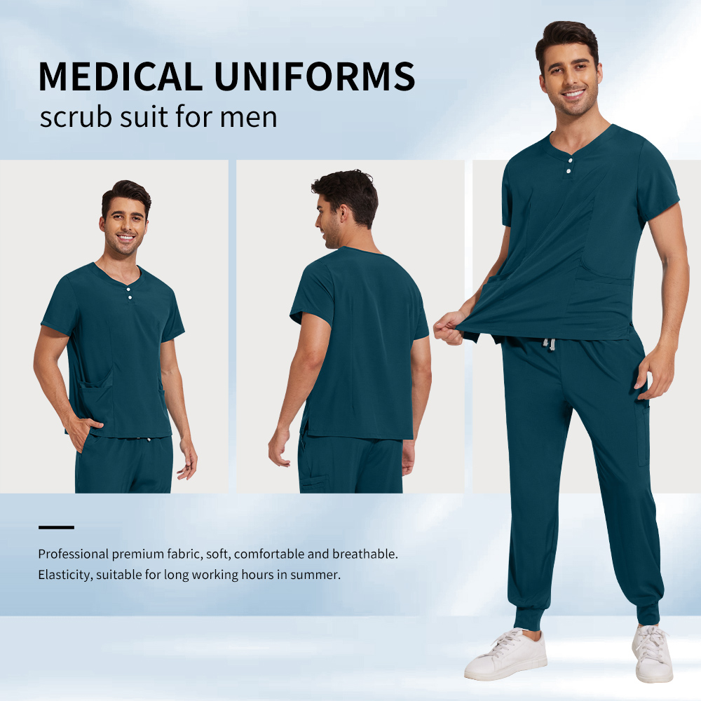 ニアヒン病院医師用作業服ペットグルーミング作業服医療用男性ス - Men'S Groom のレビューと価格