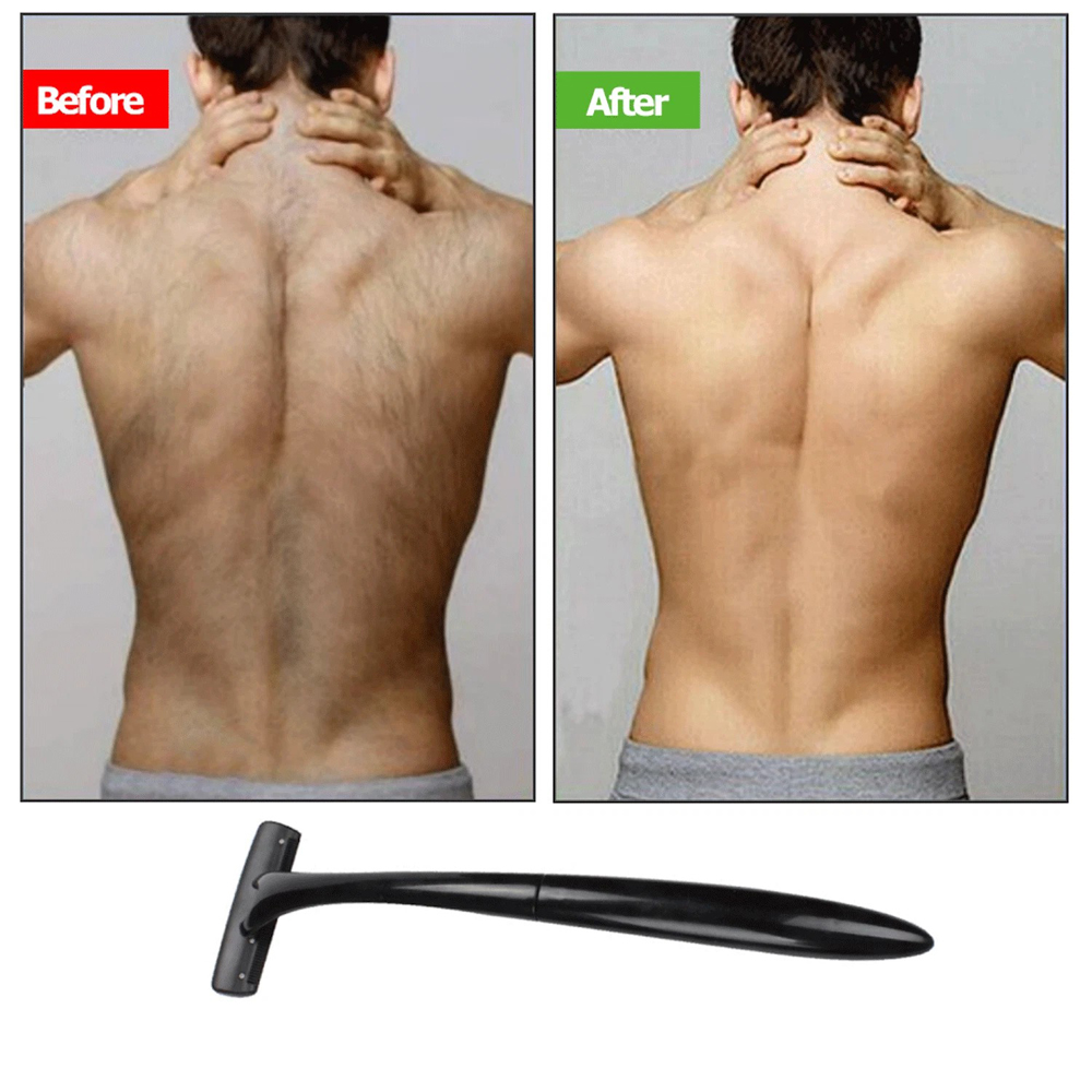 男性用ロングハンドル背中シェーバー、延長ハンドル付き全身脱毛 - Men Grooming Full Body のレビューと価格