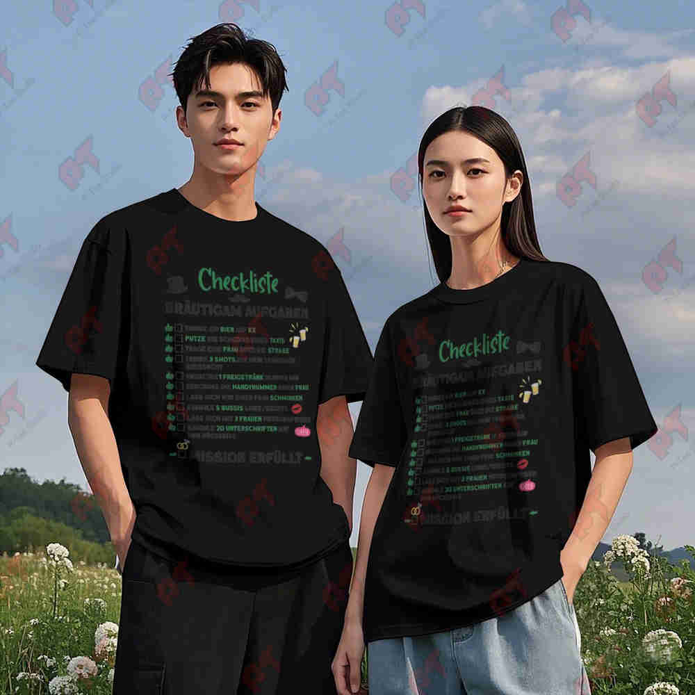 新郎チェックリスト バチェラーパーティー 半袖Tシャツ 10 - Men'S Groom のレビューと価格